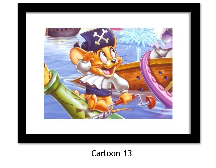 Framed Childrens Cartoons Prints